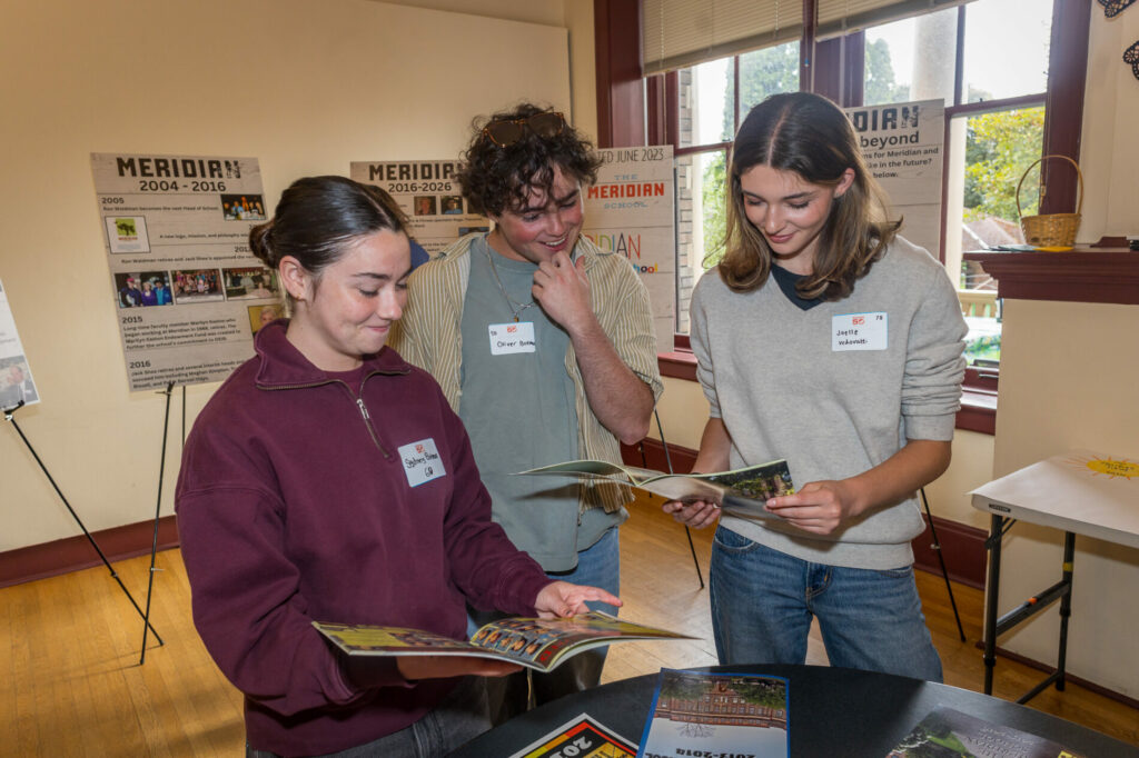 Alumni, beloved teachers, and community members from The Meridian School's past celebrate our 50th anniversary. Celebrated the independent elementary school and its history in Wallingford, Seattle.